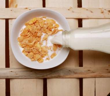 flakes with milk