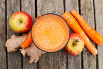 fresh juices for acne 