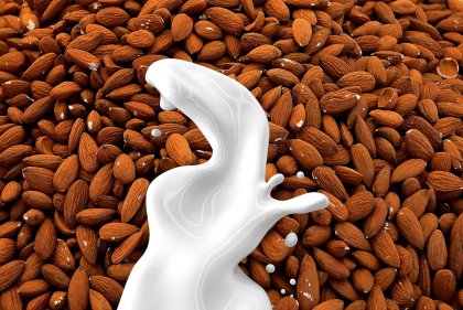 Health effects of almond milk