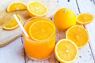 freshly pressed orange juice